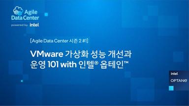VMware 가상화 성능 개선과 운영 101 with 인텔® 옵테인™