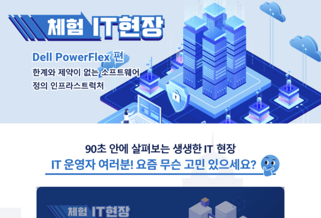 [체험 IT 현장! - IT 고민 해결을 위한 숏터뷰] Dell PowerFlex편 - IT 운영 환경 업그레이드를 위한 HCI 솔루션