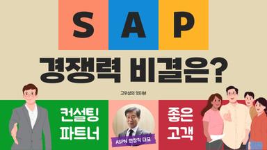 SAP가 ERP의 리더가 된 경쟁력의 비결은?  컨설팅 파트너, 좋은 고객